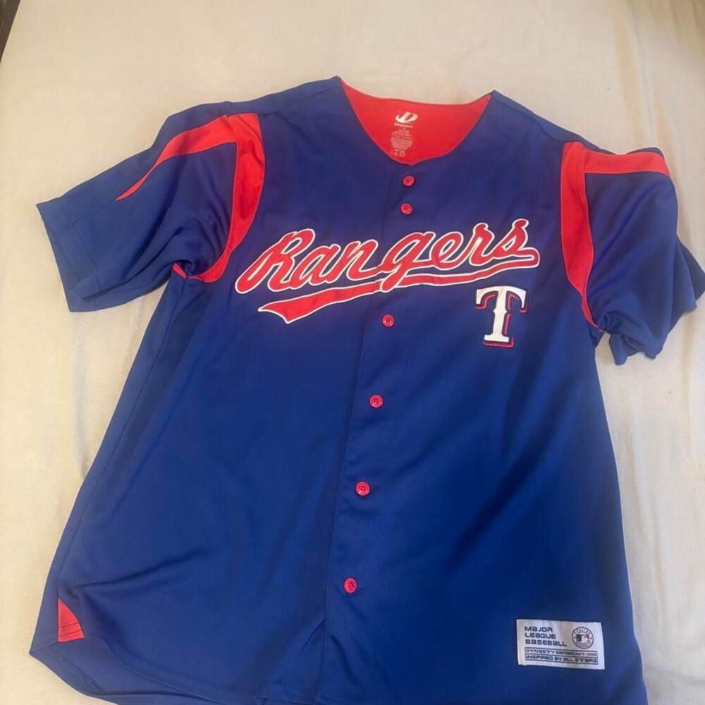 Mlb Men's Blue and Navy Shirt